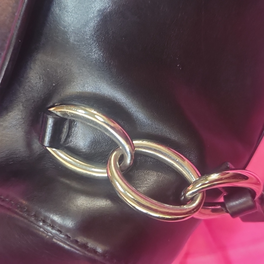 Christian Dior Diva Black Leather Barrel Bag Y2K VINTAGE Must Have - Picture 3 of 9